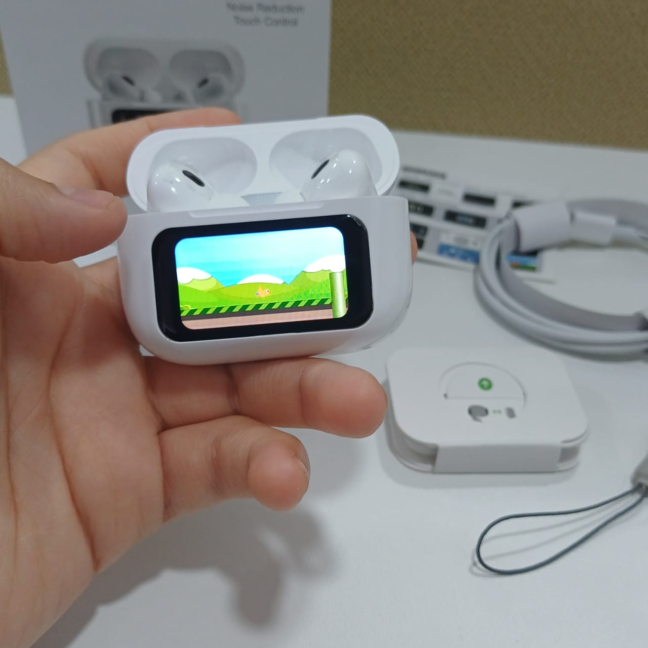 Nuevos AirPods L58 con Pantalla LED y Emojis