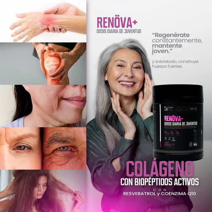 COLÁGENO DOBLEMENTE HIDROLIZADO | RENOVA +