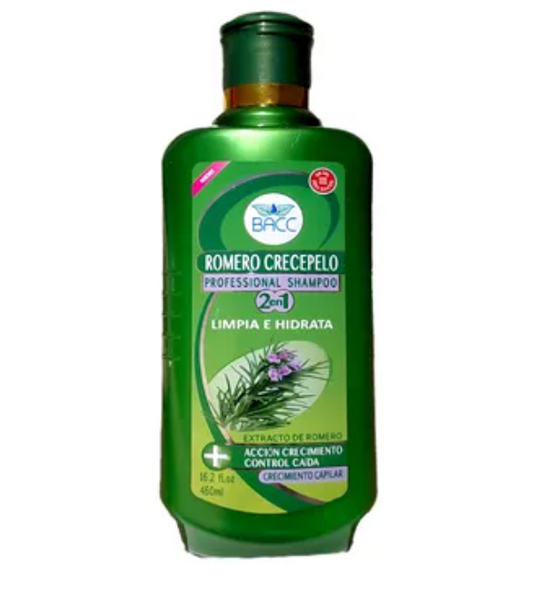 Shampoo Romero Anticaidas Efectivo Champu Crecepelo 460ml