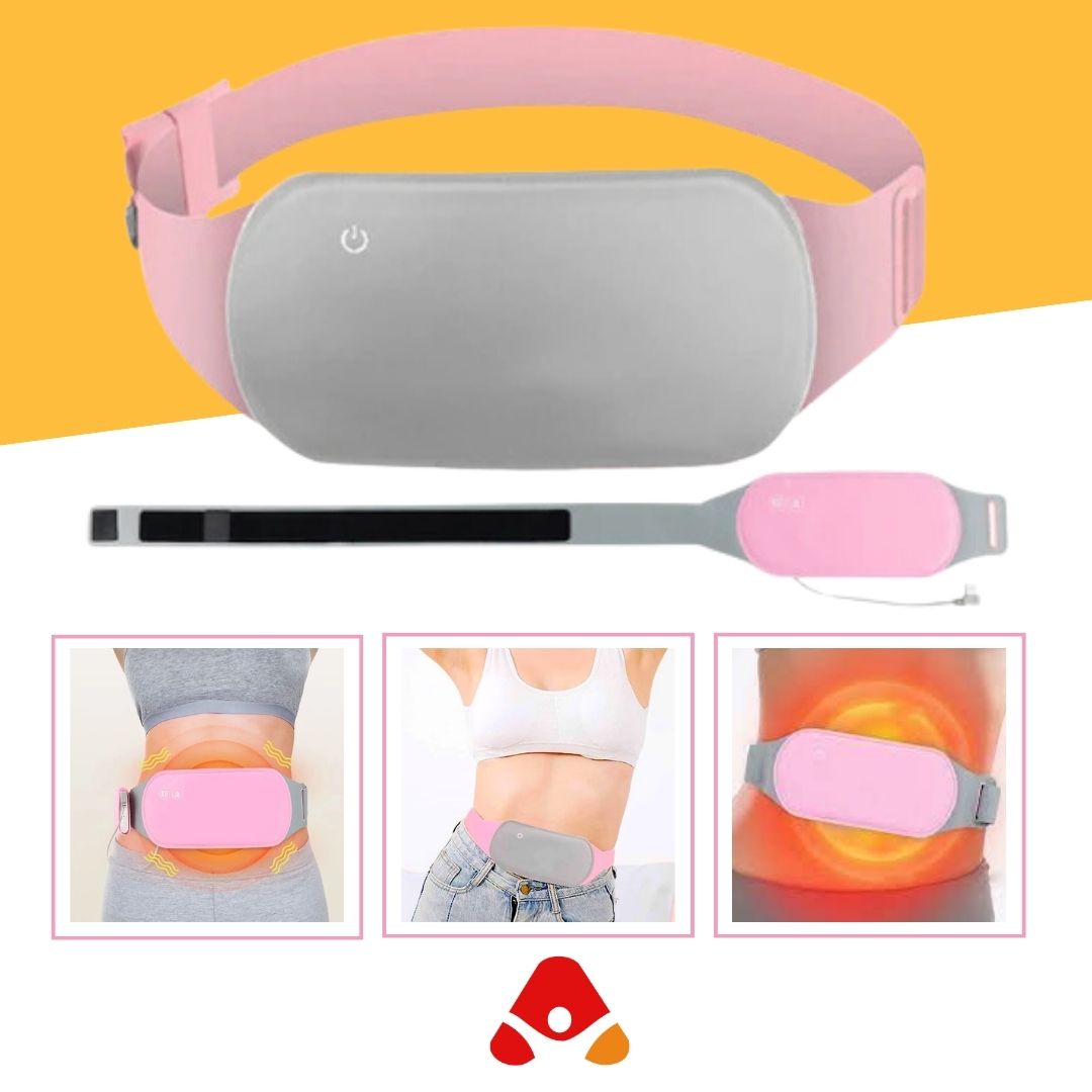 Nuevo cinturón de alivio menstrual térmico.