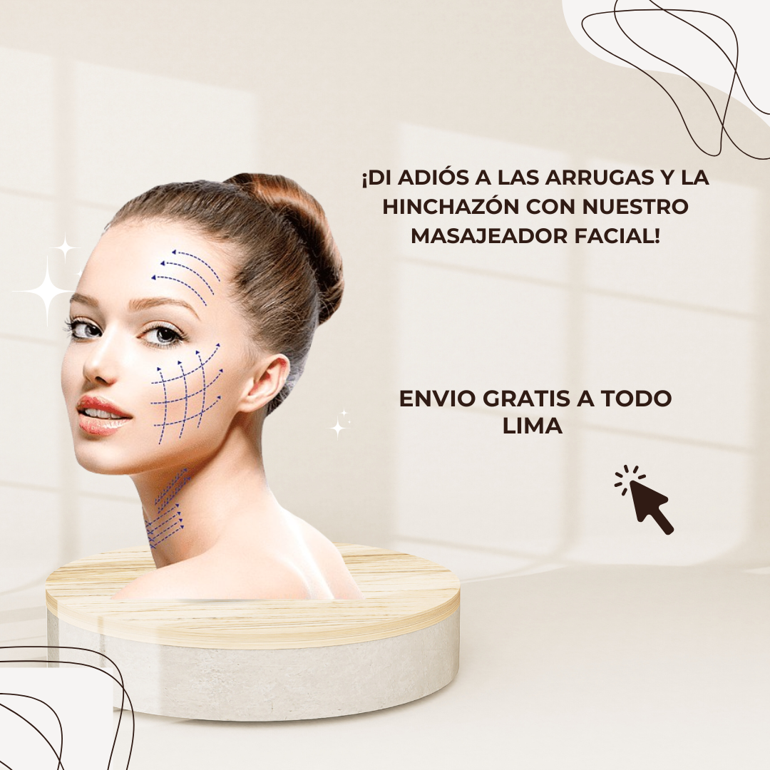 MASAJEADOR FACIAL – LEVANTA CARA Y PIEL