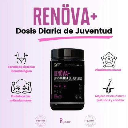 COLÁGENO DOBLEMENTE HIDROLIZADO | RENOVA +